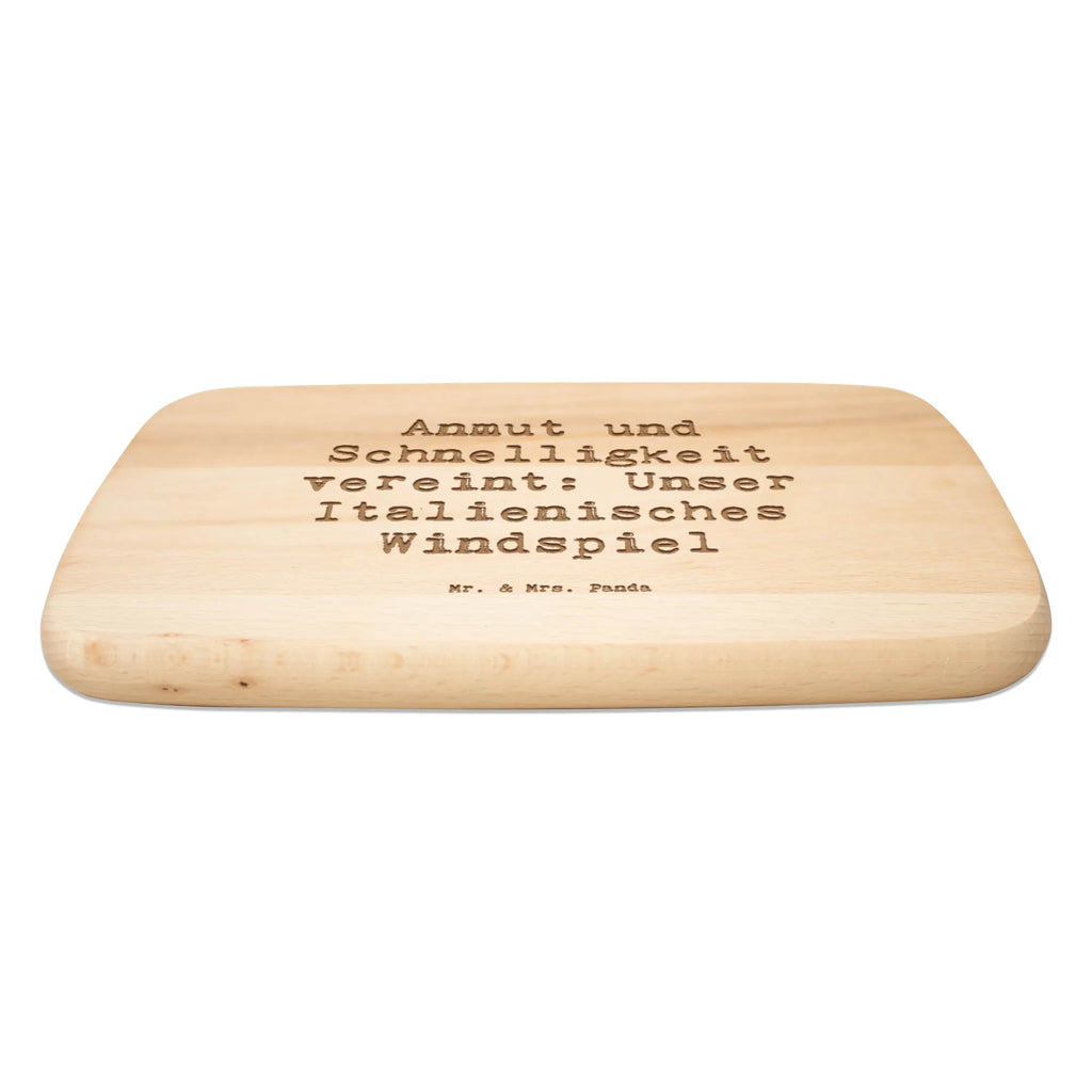 Śniadaniowa deska Przysłowie Anmut und Schnelligkeit vereint: Unser Italienisches Windspiel Pies, rasa psa, pies rasowy, właściciel psa, prezent, miłośnik zwierząt, dawanie, szczeniak