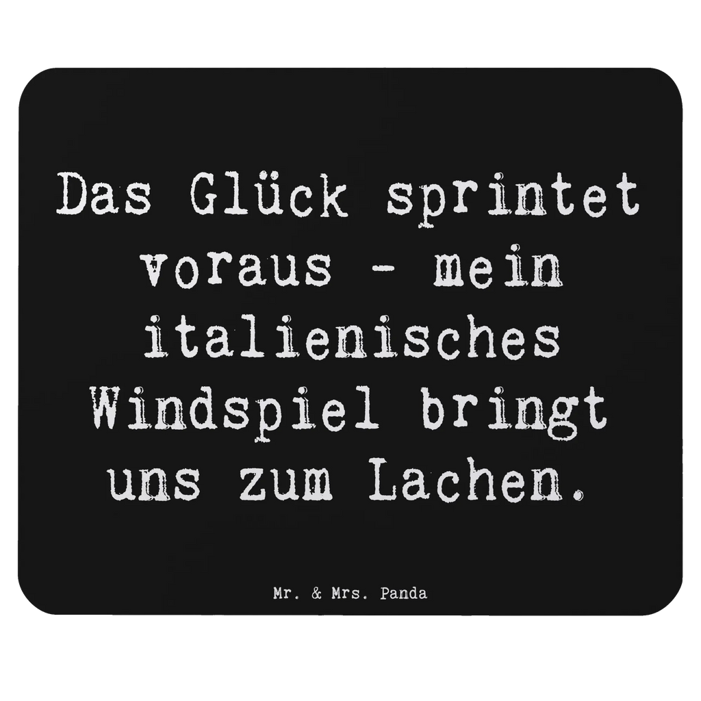 Mouse mat Saying Das Glück sprintet voraus - mein italienisches Windspiel bringt uns zum Lachen. Mauspad, Computer zubehör, Büroausstattung, Mousepad, Einzigartiges Mauspad, PC Zubehör, Mausunterlage, Designer Mauspad, Arbeitszimmer, Mauspad Büro, Hund, Hunderasse, Rassehund, Hundebesitzer, Geschenk, Tierfreund, Schenken, Welpe