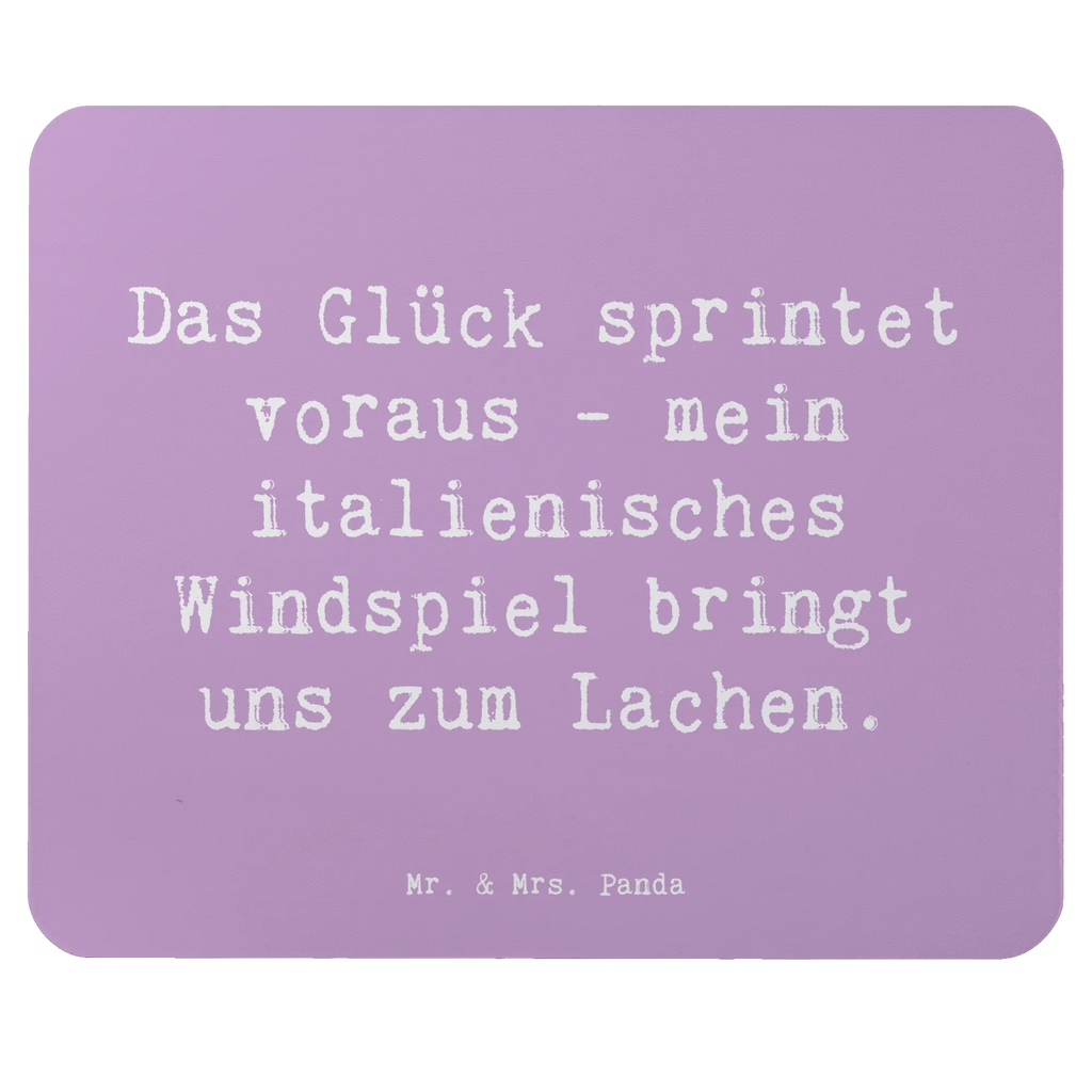 Mouse mat Saying Das Glück sprintet voraus - mein italienisches Windspiel bringt uns zum Lachen. Mauspad, Computer zubehör, Büroausstattung, Mousepad, Einzigartiges Mauspad, PC Zubehör, Mausunterlage, Designer Mauspad, Arbeitszimmer, Mauspad Büro, Hund, Hunderasse, Rassehund, Hundebesitzer, Geschenk, Tierfreund, Schenken, Welpe