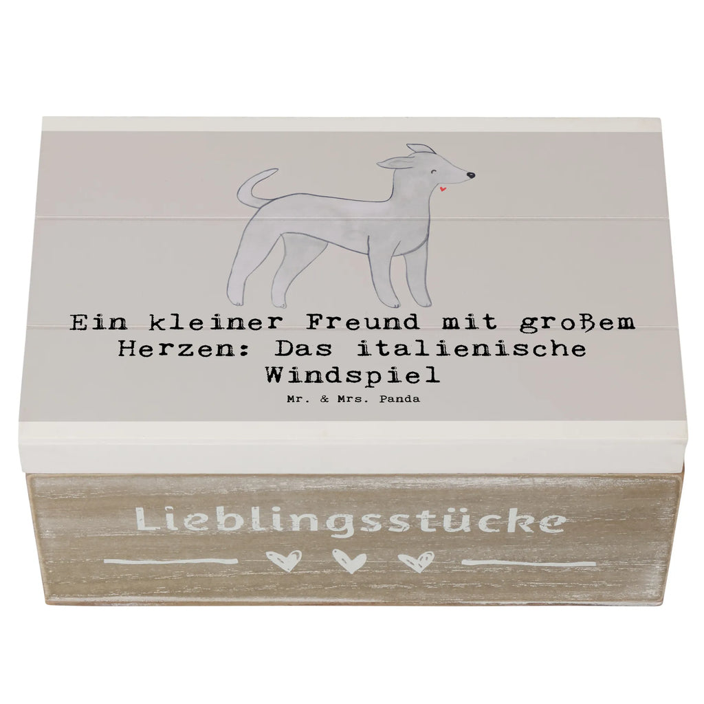 Wooden chest Ein kleiner Freund mit großem Herzen: Das italienische Windspiel Erinnerungsbox, Erinnerungskiste, Dekokiste, Geschenkbox, Kiste, Holzkiste, Schatulle, Truhe, XXL, Aufbewahrungsbox, Geschenkdose, Schatzkiste, Hund, Hunderasse, Rassehund, Hundebesitzer, Geschenk, Tierfreund, Schenken, Welpe