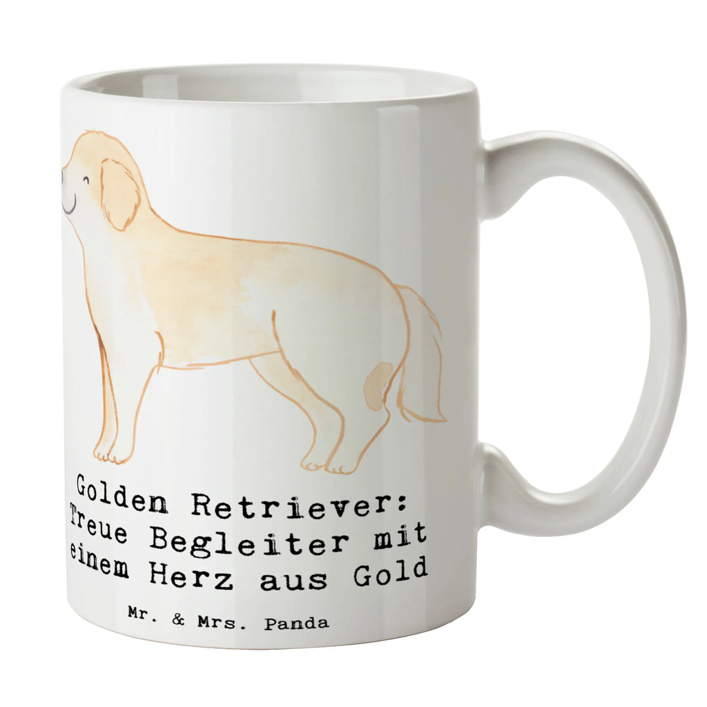 Tasse Golden Retriever Freund Tasse mit Motiven, Tasse, Tasse mit Zitaten, Bürotasse, Teetasse, Kaffeetasse, Geschenktasse, Porzellantasse, Keramiktasse, Hund, Hunderasse, Rassehund, Hundebesitzer, Geschenk, Tierfreund, Schenken, Welpe