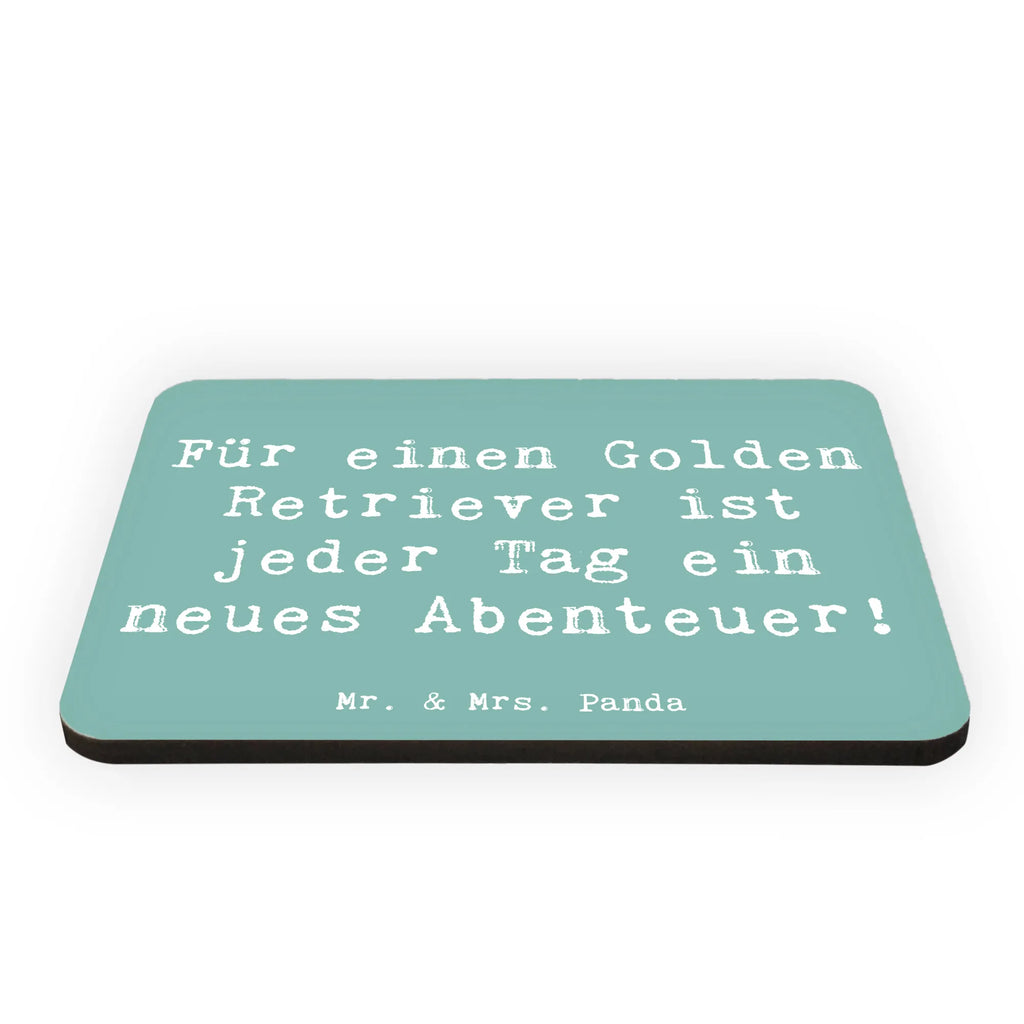 Magnet Spruch Golden Retriever Abenteuer Dekomagnet, Kühlschrankmagnet, Souvenir Magnet, Whiteboard Magnet, Kühlschrank Dekoration, Notiz Magnet, Motivmagnete, Pinnwandmagnet, Hund, Hunderasse, Rassehund, Hundebesitzer, Geschenk, Tierfreund, Schenken, Welpe
