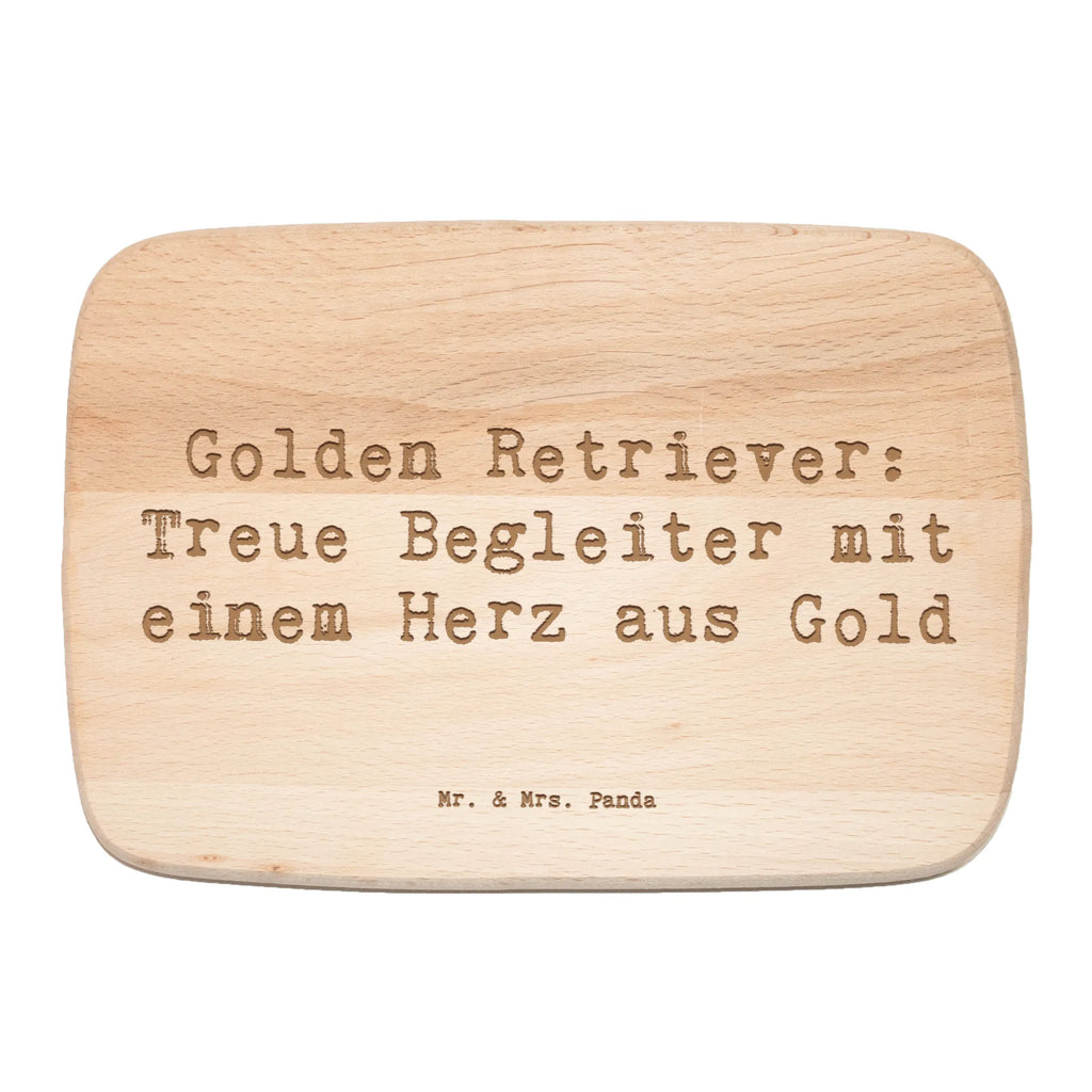 Śniadaniowa deska Przysłowie Golden Retriever: Treue Begleiter mit einem Herz aus Gold Pies, rasa psa, pies rasowy, właściciel psa, prezent, miłośnik zwierząt, dawanie, szczeniak