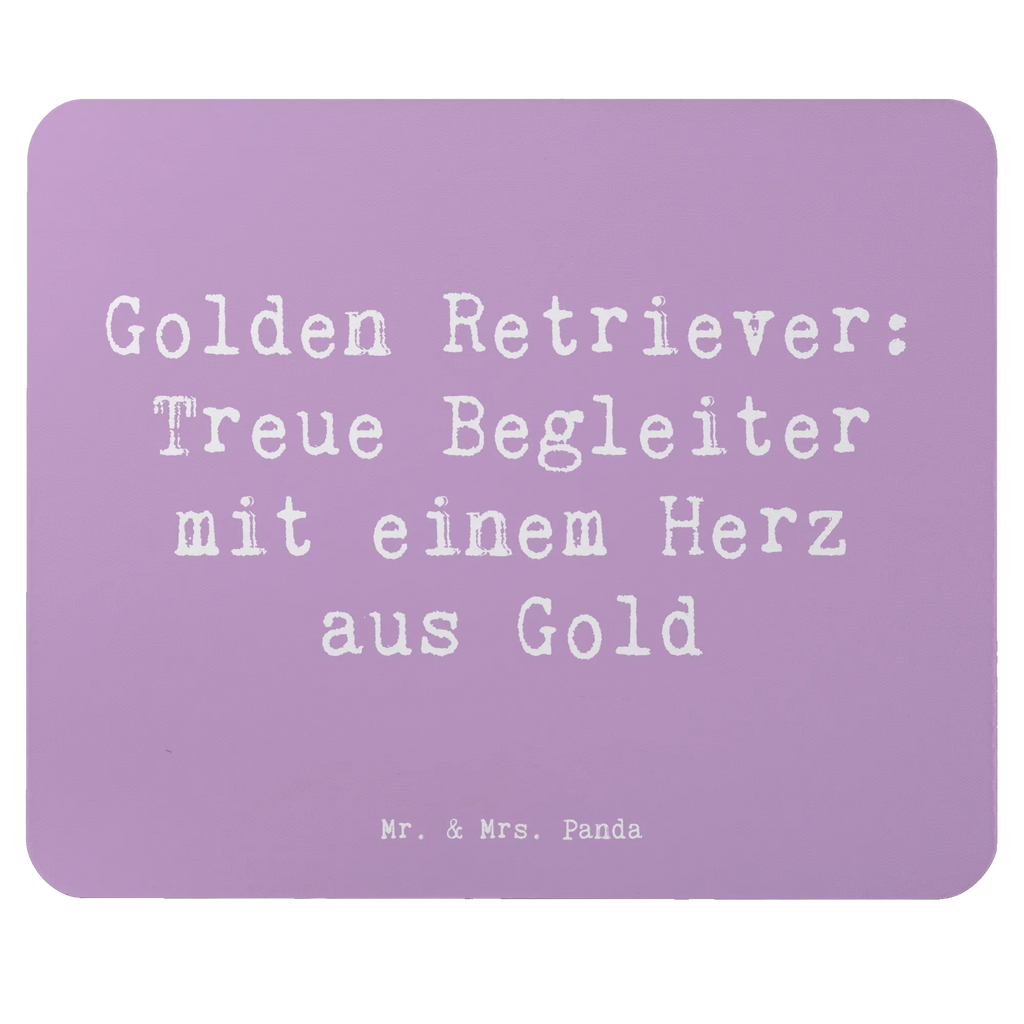 Mouse mat Saying Golden Retriever: Treue Begleiter mit einem Herz aus Gold Mauspad Büro, Mauspad, Designer Mauspad, Büroausstattung, Einzigartiges Mauspad, Mausunterlage, Computer zubehör, Mousepad, Arbeitszimmer, PC Zubehör, Hund, Hunderasse, Rassehund, Hundebesitzer, Geschenk, Tierfreund, Schenken, Welpe