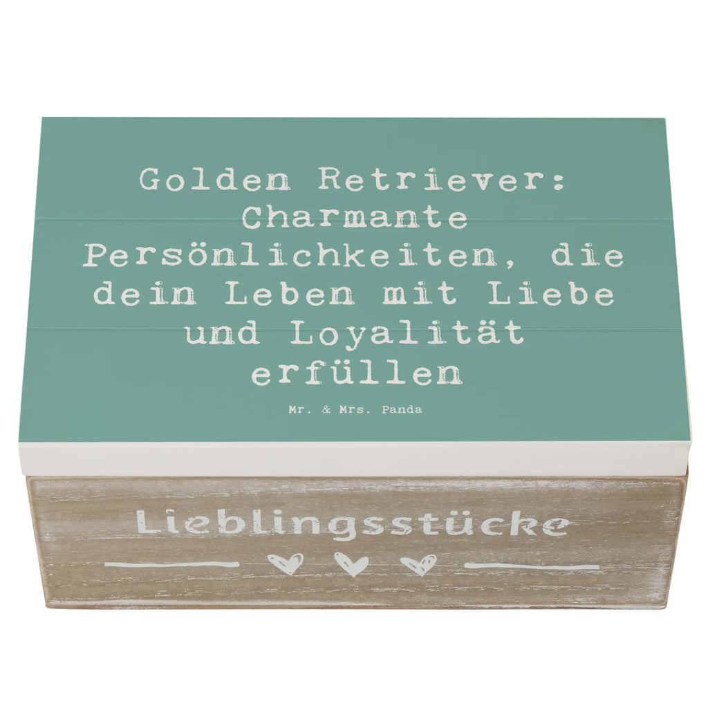 Wooden chest Saying Golden Retriever: Charmante Persönlichkeiten, die dein Leben mit Liebe und Loyalität erfüllen Geschenkbox, XXL, Geschenkdose, Dekokiste, Kiste, Erinnerungsbox, Aufbewahrungsbox, Schatzkiste, Truhe, Holzkiste, Schatulle, Erinnerungskiste, Hund, Hunderasse, Rassehund, Hundebesitzer, Geschenk, Tierfreund, Schenken, Welpe