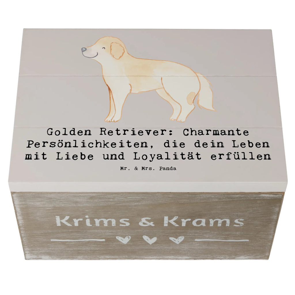 Wooden chest Golden Retriever: Charmante Persönlichkeiten, die dein Leben mit Liebe und Loyalität erfüllen Schatulle, Erinnerungskiste, Erinnerungsbox, Dekokiste, Kiste, Aufbewahrungsbox, Geschenkbox, Schatzkiste, XXL, Geschenkdose, Truhe, Holzkiste, Hund, Hunderasse, Rassehund, Hundebesitzer, Geschenk, Tierfreund, Schenken, Welpe
