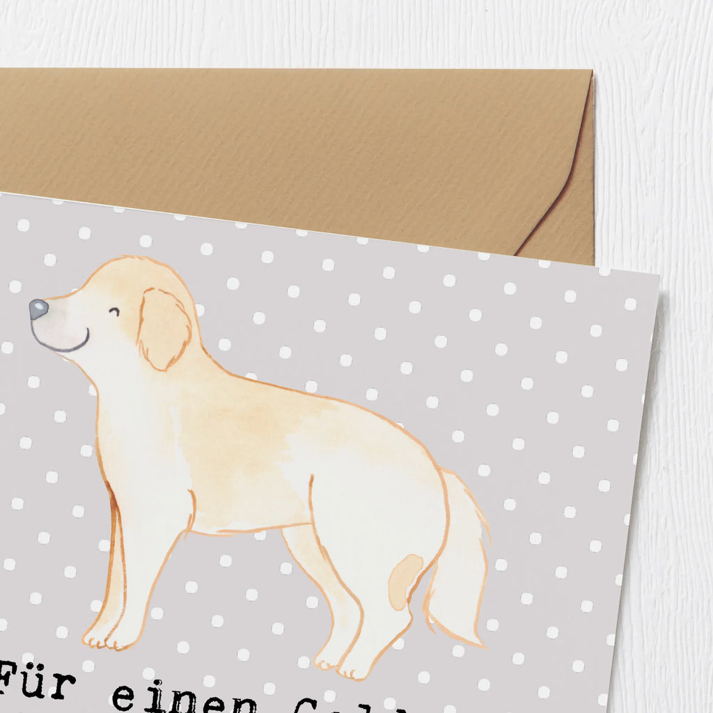 Deluxe Karte Golden Retriever Abenteuer Grußkarte, Karte, Hochwertige Klappkarte, Einladungskarte, Hochzeitskarte, Hochwertige Grußkarte, Klappkarte, Geburtstagskarte, Glückwunschkarte, Hund, Hunderasse, Rassehund, Hundebesitzer, Geschenk, Tierfreund, Schenken, Welpe