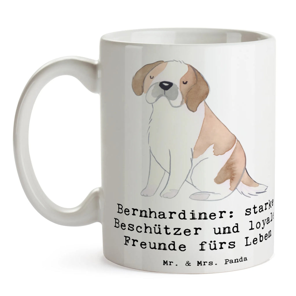 Mug Bernhardiner: starke Beschützer und loyale Freunde fürs Leben Porzellantasse, Kaffeetasse, Bürotasse, Teetasse, Keramiktasse, Tasse mit Zitaten, Tasse, Geschenktasse, Tasse mit Motiven, Hund, Hunderasse, Rassehund, Hundebesitzer, Geschenk, Tierfreund, Schenken, Welpe