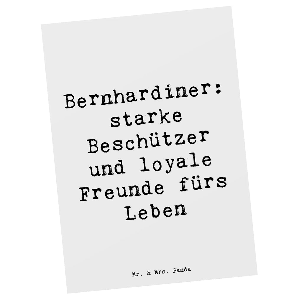 Postkarte Spruch Bernhardiner Treue Karte, Dankeskarte, Geburtstagskarte, Postkarte, Ansichtskarten, Grußkarte, Einladung, Einladung Geburtstag, Geschenkkarte, Ansichtskarte, Einladungskarte, Einladungskarten Geburtstag, Hund, Hunderasse, Rassehund, Hundebesitzer, Geschenk, Tierfreund, Schenken, Welpe