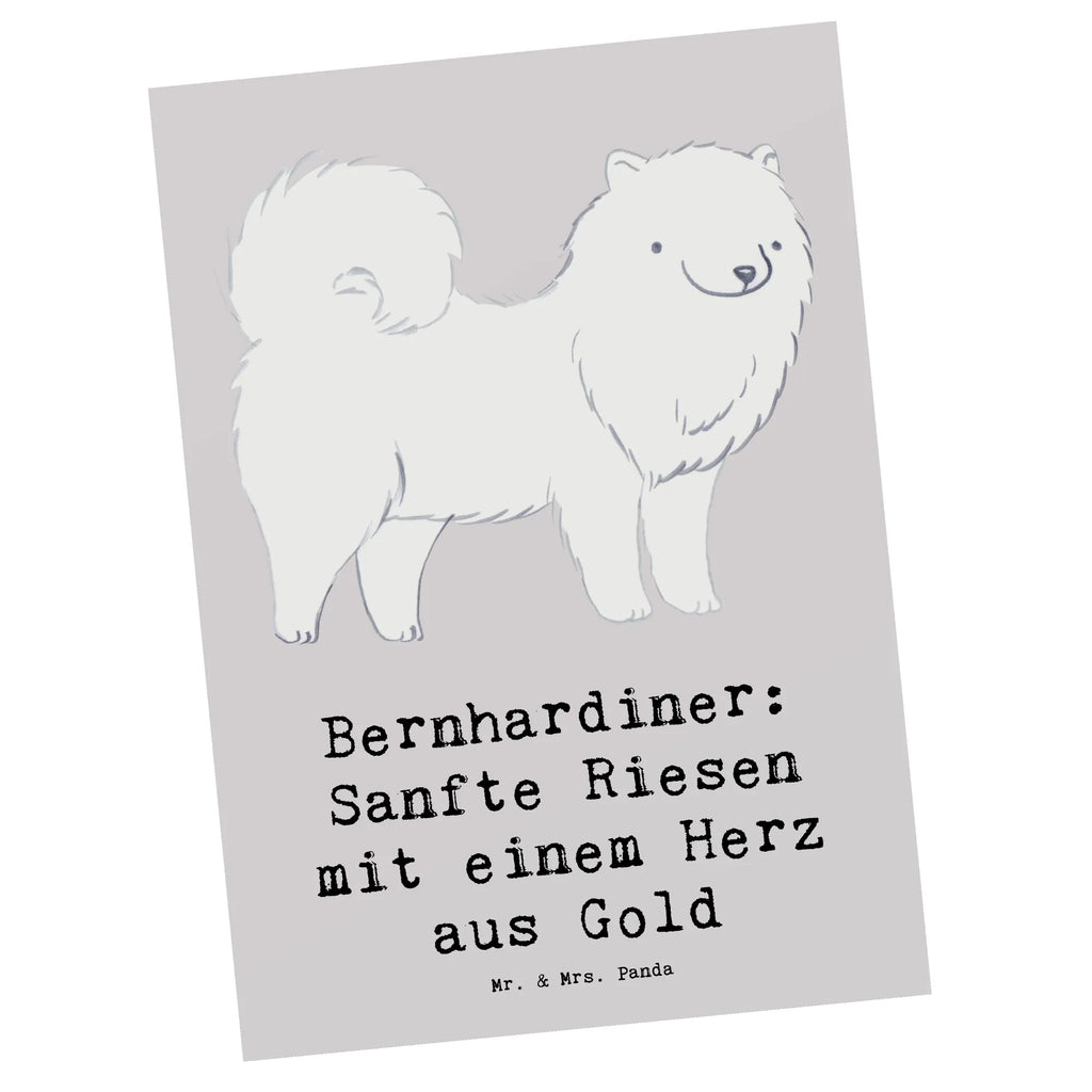 Postcard Bernhardiner: Sanfte Riesen mit einem Herz aus Gold Grußkarte, Dankeskarte, Karte, Einladungskarte, Postkarte, Ansichtskarten, Einladung Geburtstag, Einladungskarten Geburtstag, Ansichtskarte, Geschenkkarte, Einladung, Geburtstagskarte, Hund, Hunderasse, Rassehund, Hundebesitzer, Geschenk, Tierfreund, Schenken, Welpe