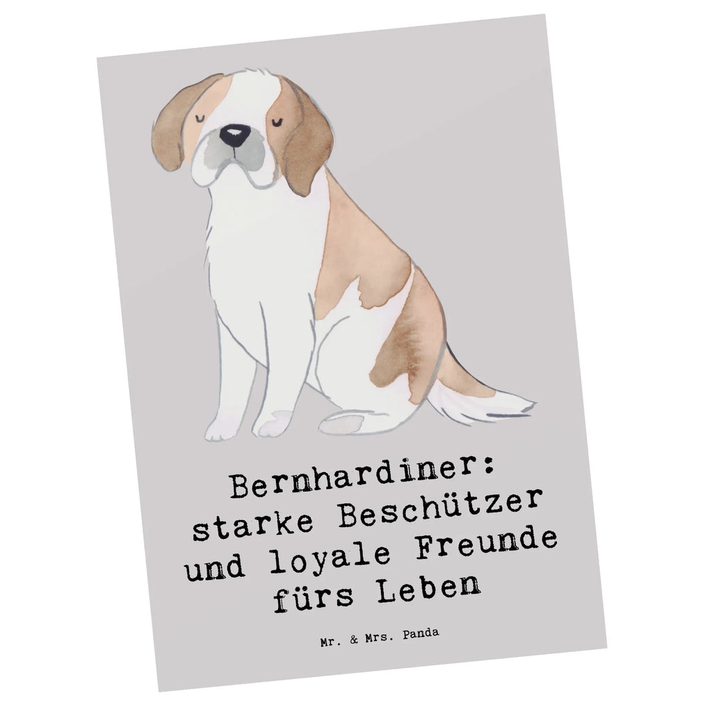Postkarte Bernhardiner Treue Ansichtskarte, Postkarte, Karte, Einladungskarte, Einladung, Geschenkkarte, Geburtstagskarte, Grußkarte, Ansichtskarten, Einladungskarten Geburtstag, Einladung Geburtstag, Dankeskarte, Hund, Hunderasse, Rassehund, Hundebesitzer, Geschenk, Tierfreund, Schenken, Welpe