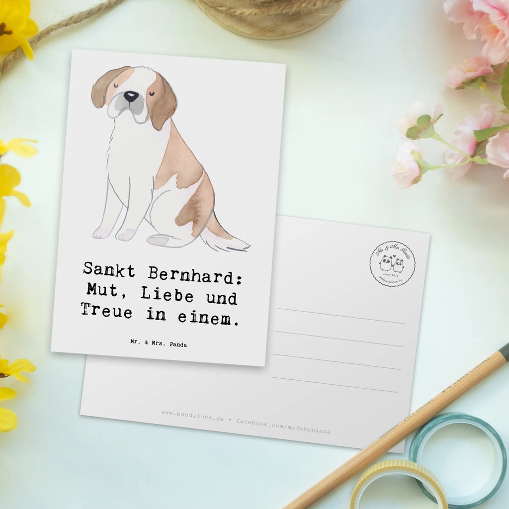 Postkarte Sankt Bernhard Karte, Dankeskarte, Einladung, Ansichtskarten, Grußkarte, Geschenkkarte, Einladung Geburtstag, Ansichtskarte, Einladungskarten Geburtstag, Geburtstagskarte, Postkarte, Einladungskarte, Hund, Hunderasse, Rassehund, Hundebesitzer, Geschenk, Tierfreund, Schenken, Welpe