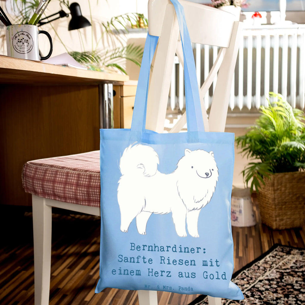 Tragetasche Bernhardiner Herz Beuteltasche, Badetasche, Tragetasche, Einkaufstasche, Jutetasche, Tasche, Strandtasche, Shopper, Stoffbeutel, Laptoptasche, Umhängetasche, Stofftasche, Jutebeutel, Einkaufstüte, Schultertasche, Beutel, Hund, Hunderasse, Rassehund, Hundebesitzer, Geschenk, Tierfreund, Schenken, Welpe