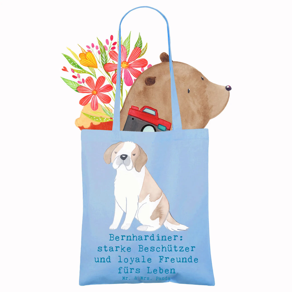 Tragetasche Bernhardiner Treue Stoffbeutel, Laptoptasche, Einkaufstasche, Beutel, Shopper, Tragetasche, Strandtasche, Umhängetasche, Beuteltasche, Stofftasche, Badetasche, Jutebeutel, Einkaufstüte, Tasche, Jutetasche, Schultertasche, Hund, Hunderasse, Rassehund, Hundebesitzer, Geschenk, Tierfreund, Schenken, Welpe