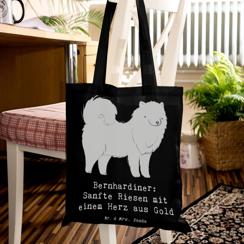 Tragetasche Bernhardiner Herz Beuteltasche, Badetasche, Tragetasche, Einkaufstasche, Jutetasche, Tasche, Strandtasche, Shopper, Stoffbeutel, Laptoptasche, Umhängetasche, Stofftasche, Jutebeutel, Einkaufstüte, Schultertasche, Beutel, Hund, Hunderasse, Rassehund, Hundebesitzer, Geschenk, Tierfreund, Schenken, Welpe