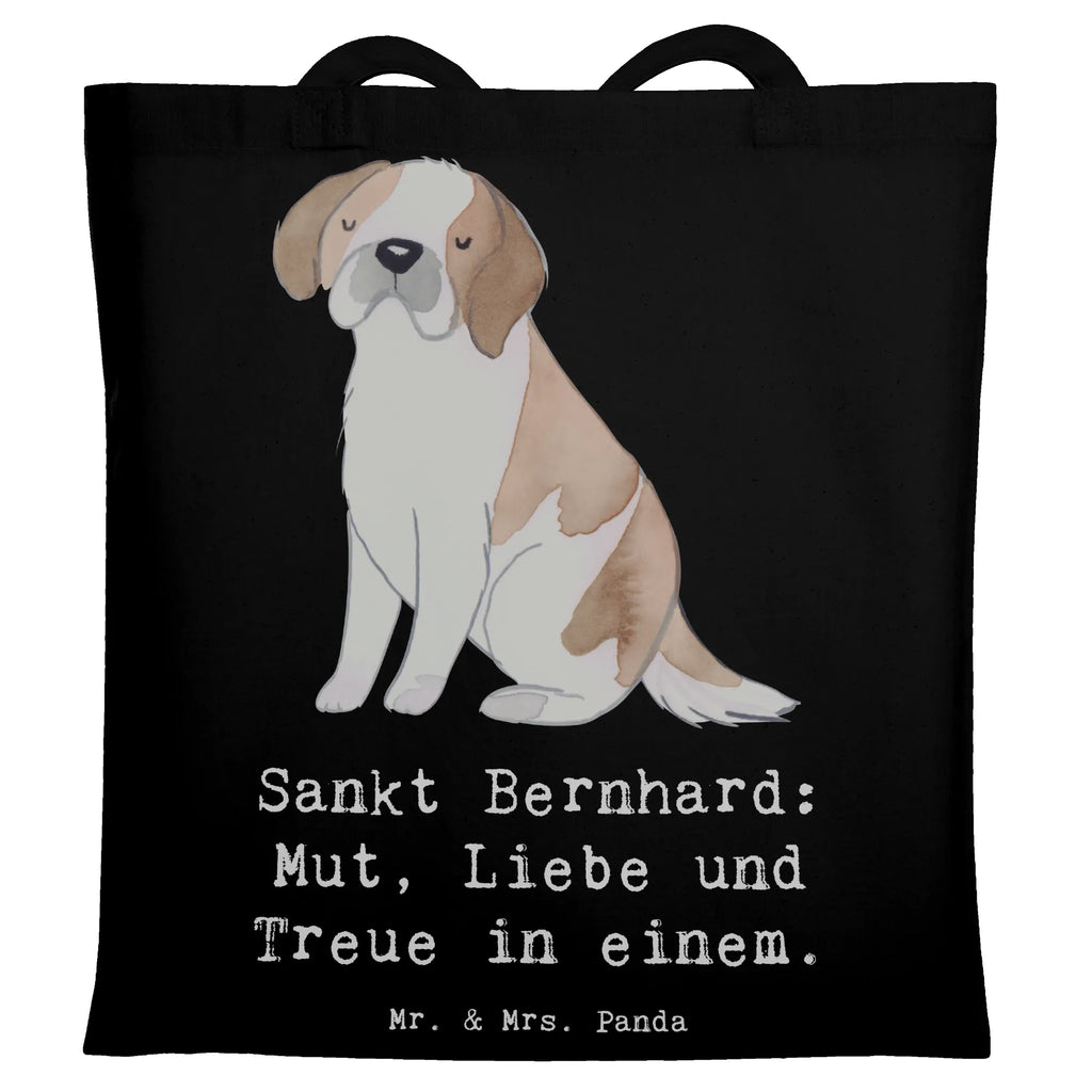 Tragetasche Sankt Bernhard Shopper, Einkaufstüte, Tasche, Umhängetasche, Badetasche, Jutetasche, Einkaufstasche, Tragetasche, Stofftasche, Beuteltasche, Stoffbeutel, Schultertasche, Strandtasche, Laptoptasche, Jutebeutel, Beutel, Hund, Hunderasse, Rassehund, Hundebesitzer, Geschenk, Tierfreund, Schenken, Welpe