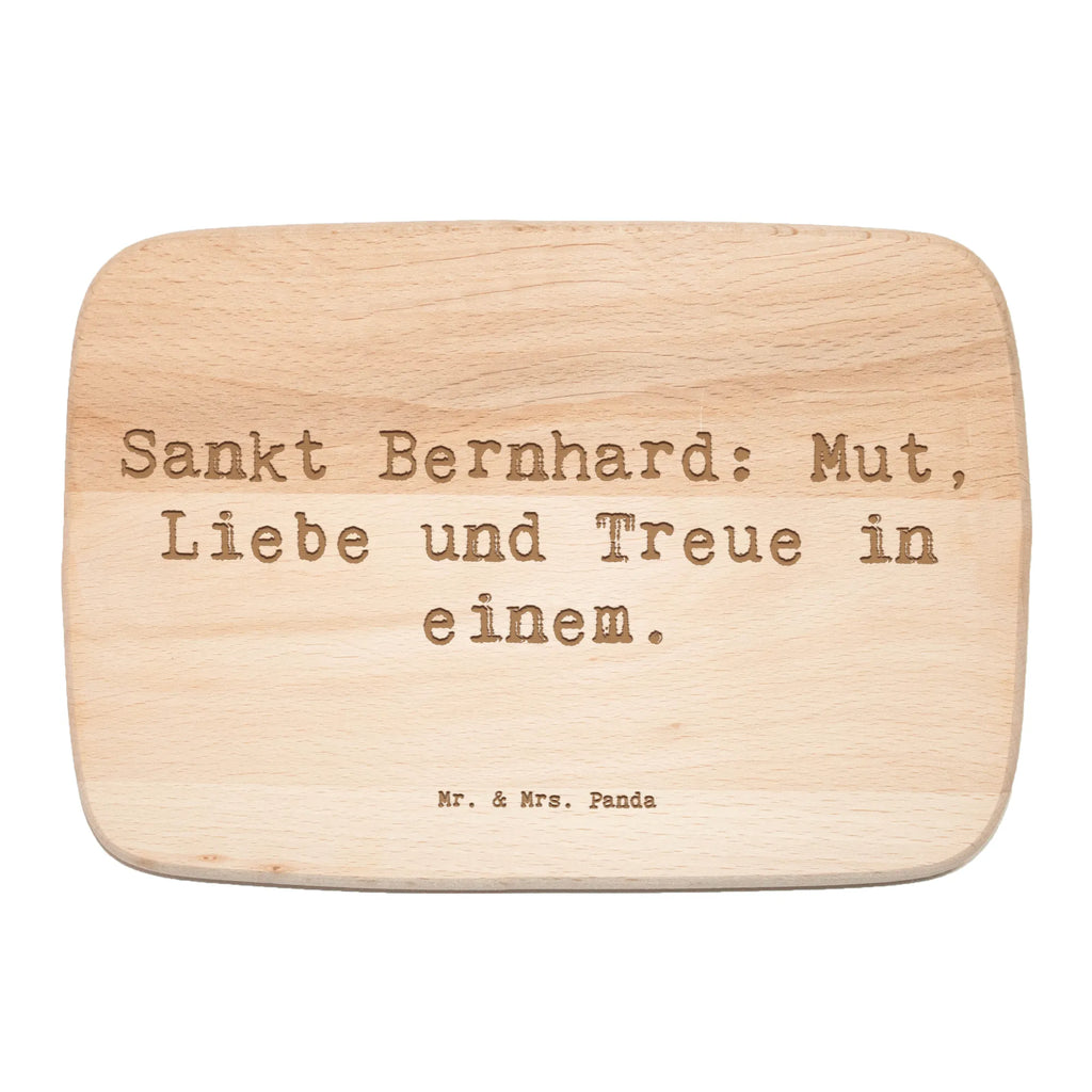 Serving board Saying Sankt Bernhard: Mut, Liebe und Treue in einem. Board, breakfast board, cutting board, Dog, dog breed, purebred dog, dog owner, gift, animal lover, giving, puppy