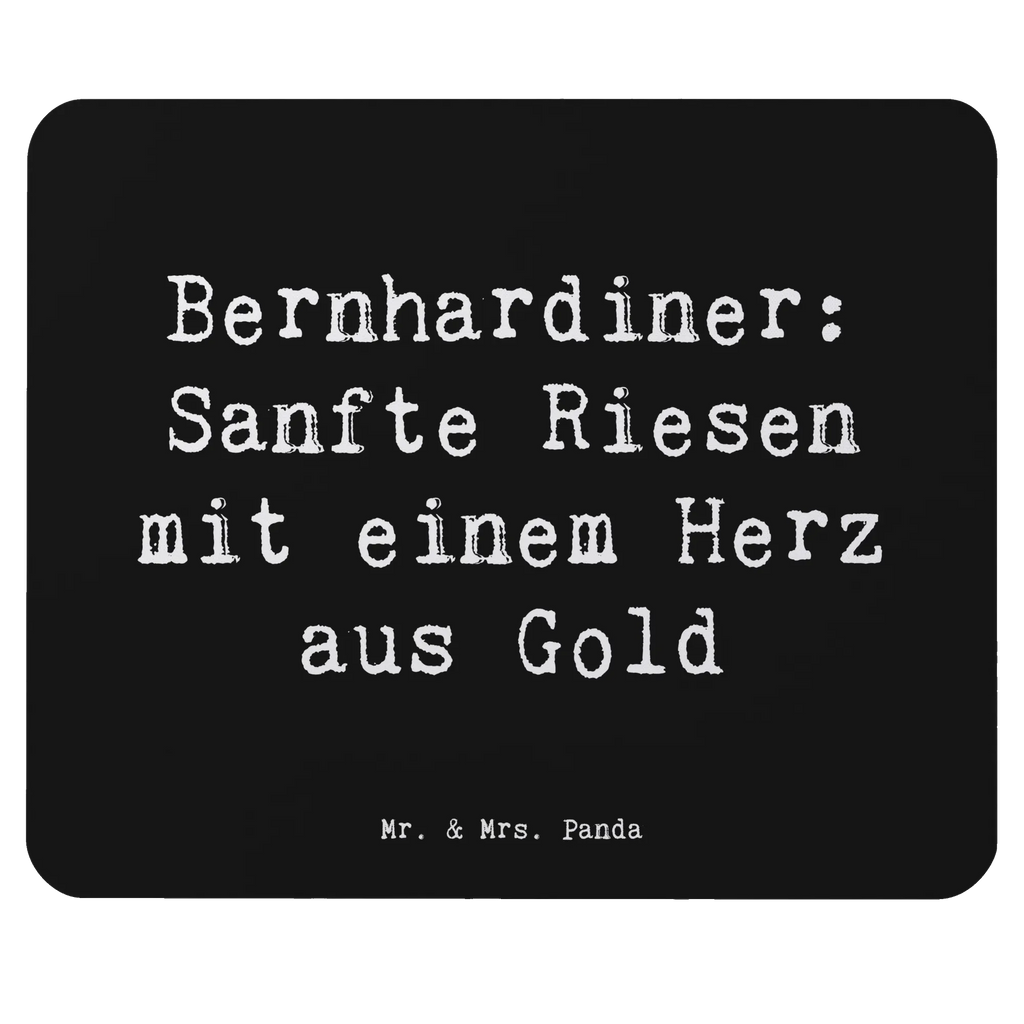 Mouse mat Saying Bernhardiner: Sanfte Riesen mit einem Herz aus Gold Mauspad, Designer Mauspad, Mousepad, Mauspad Büro, Mausunterlage, Arbeitszimmer, Computer zubehör, Einzigartiges Mauspad, Büroausstattung, PC Zubehör, Hund, Hunderasse, Rassehund, Hundebesitzer, Geschenk, Tierfreund, Schenken, Welpe