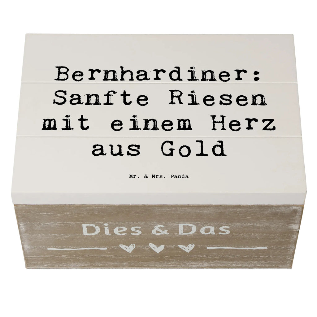 Holzkiste Spruch Bernhardiner Herz Schatulle, Dekokiste, Truhe, Aufbewahrungsbox, Erinnerungskiste, XXL, Schatzkiste, Erinnerungsbox, Kiste, Geschenkdose, Geschenkbox, Holzkiste, Hund, Hunderasse, Rassehund, Hundebesitzer, Geschenk, Tierfreund, Schenken, Welpe