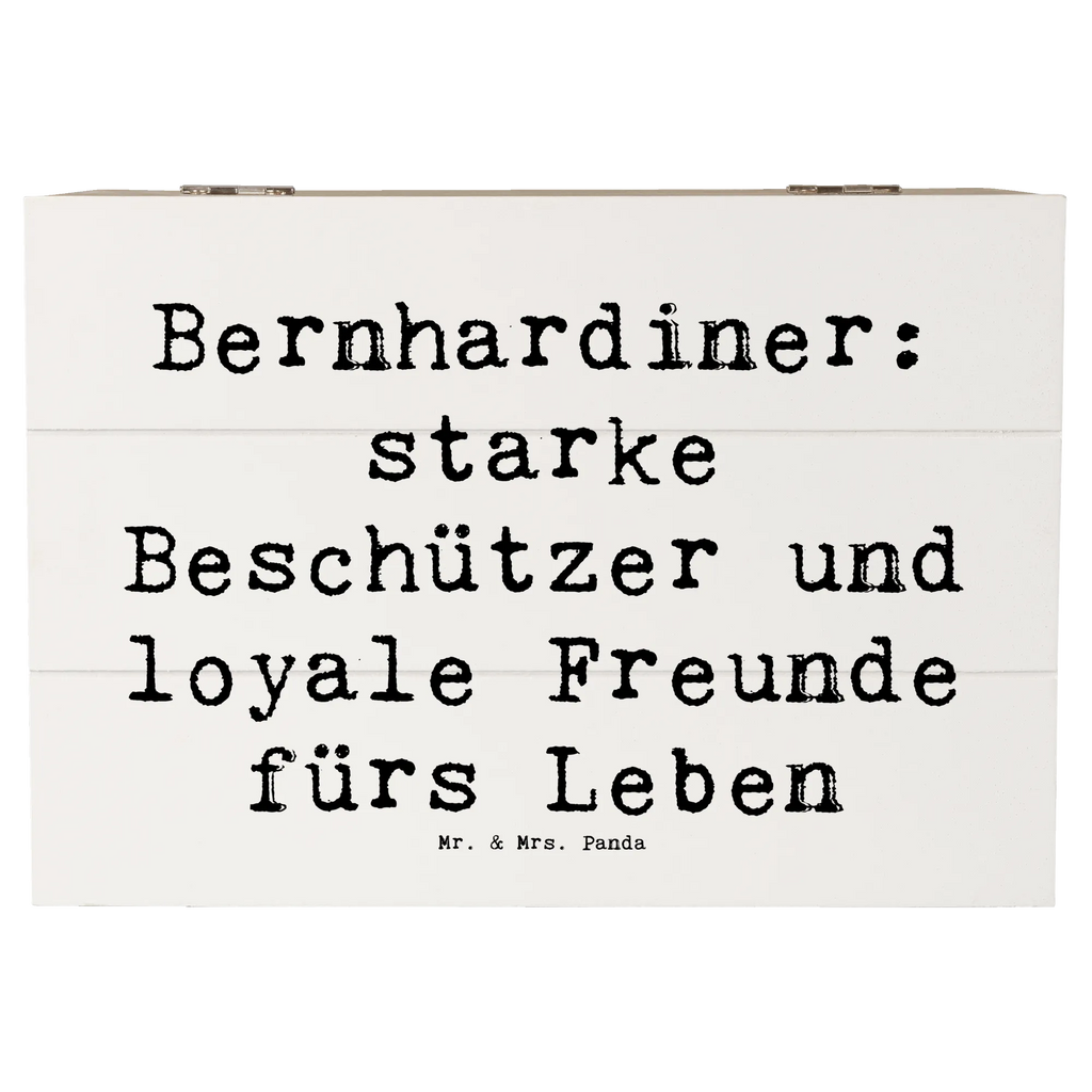 Holzkiste Spruch Bernhardiner Treue Kiste, Schatulle, XXL, Erinnerungsbox, Dekokiste, Erinnerungskiste, Geschenkbox, Geschenkdose, Truhe, Holzkiste, Aufbewahrungsbox, Schatzkiste, Hund, Hunderasse, Rassehund, Hundebesitzer, Geschenk, Tierfreund, Schenken, Welpe