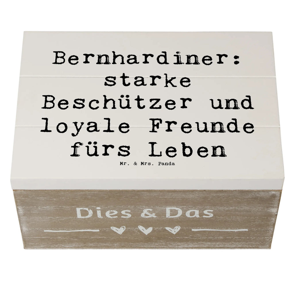 Holzkiste Spruch Bernhardiner Treue Kiste, Schatulle, XXL, Erinnerungsbox, Dekokiste, Erinnerungskiste, Geschenkbox, Geschenkdose, Truhe, Holzkiste, Aufbewahrungsbox, Schatzkiste, Hund, Hunderasse, Rassehund, Hundebesitzer, Geschenk, Tierfreund, Schenken, Welpe