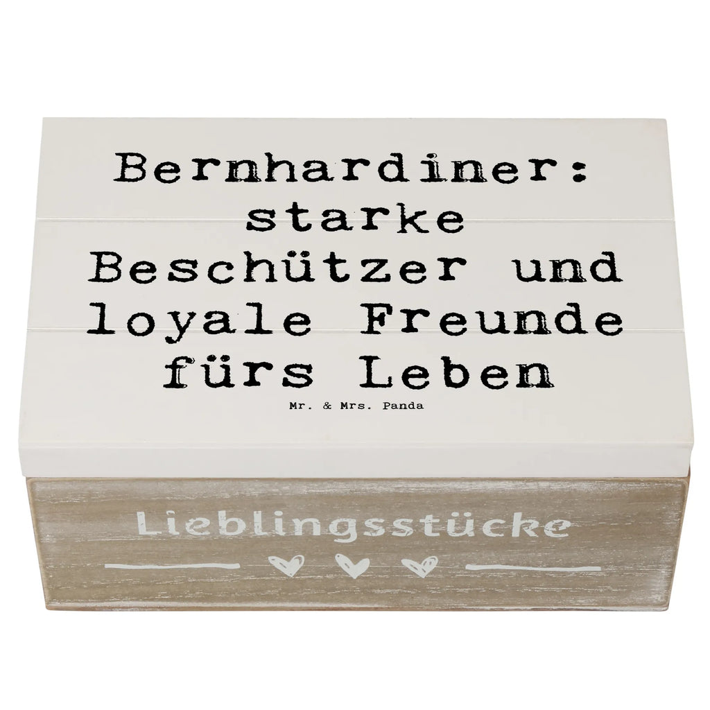 Holzkiste Spruch Bernhardiner Treue Kiste, Schatulle, XXL, Erinnerungsbox, Dekokiste, Erinnerungskiste, Geschenkbox, Geschenkdose, Truhe, Holzkiste, Aufbewahrungsbox, Schatzkiste, Hund, Hunderasse, Rassehund, Hundebesitzer, Geschenk, Tierfreund, Schenken, Welpe