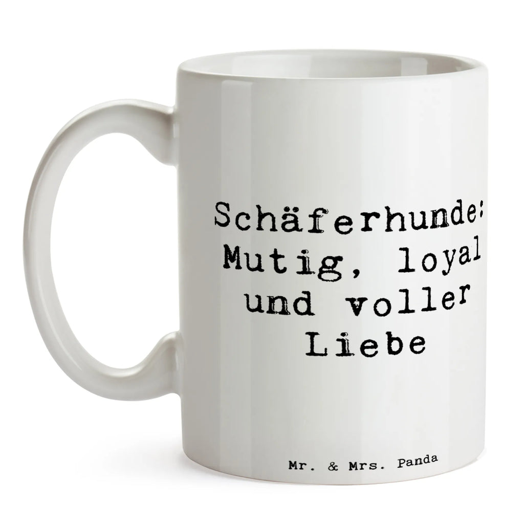 Tasse Spruch Schäferhunde Freundschaft Teetasse, Tasse mit Zitaten, Porzellantasse, Kaffeetasse, Tasse mit Motiven, Bürotasse, Keramiktasse, Tasse, Geschenktasse, Hund, Hunderasse, Rassehund, Hundebesitzer, Geschenk, Tierfreund, Schenken, Welpe