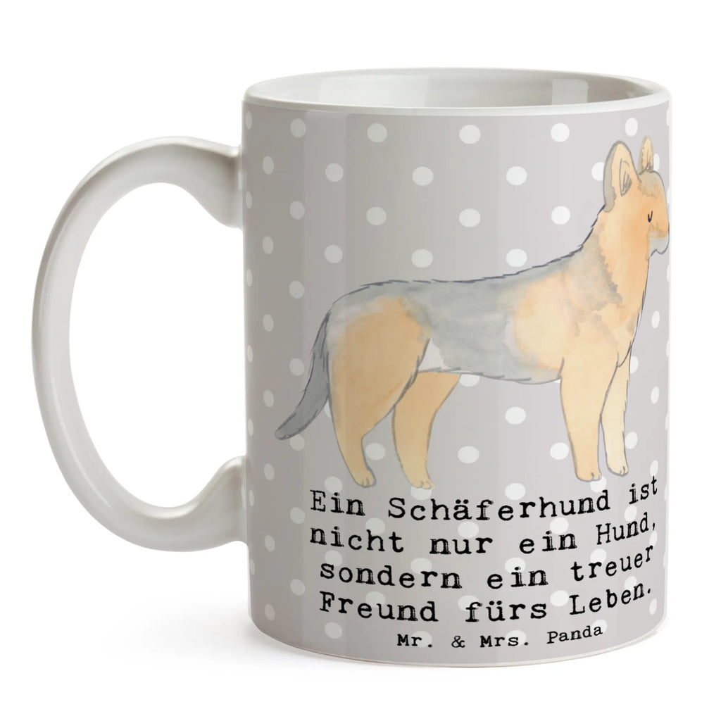 Tasse Schäferhund Freund Geschenktasse, Tasse mit Motiven, Keramiktasse, Teetasse, Porzellantasse, Bürotasse, Tasse mit Zitaten, Kaffeetasse, Tasse, Hund, Hunderasse, Rassehund, Hundebesitzer, Geschenk, Tierfreund, Schenken, Welpe
