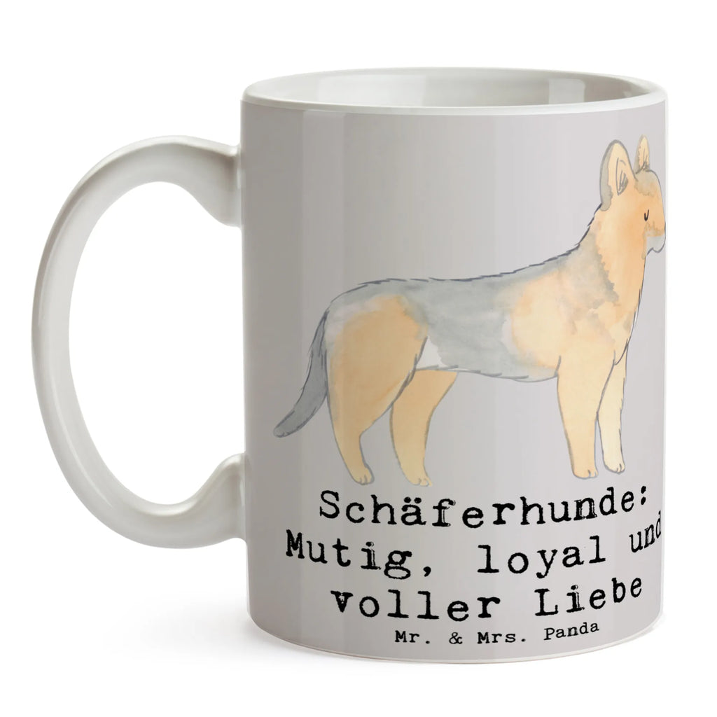 Tasse Schäferhunde Freundschaft Keramiktasse, Kaffeetasse, Tasse mit Motiven, Tasse mit Zitaten, Teetasse, Tasse, Geschenktasse, Porzellantasse, Bürotasse, Hund, Hunderasse, Rassehund, Hundebesitzer, Geschenk, Tierfreund, Schenken, Welpe