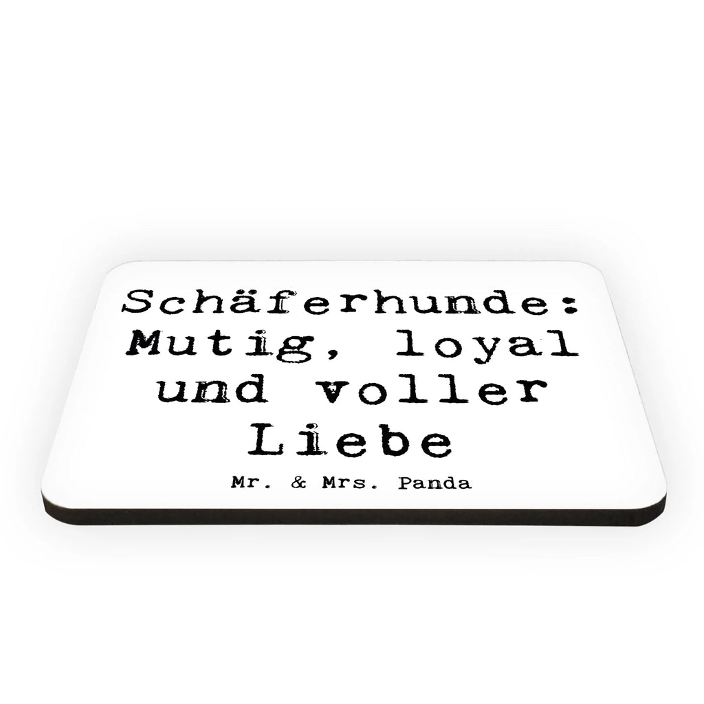 Magnet Saying Schäferhunde: Mutig, loyal und voller Liebe Kühlschrank Dekoration, Souvenir Magnet, Notiz Magnet, Kühlschrankmagnet, Pinnwandmagnet, Motivmagnete, Dekomagnet, Whiteboard Magnet, Hund, Hunderasse, Rassehund, Hundebesitzer, Geschenk, Tierfreund, Schenken, Welpe