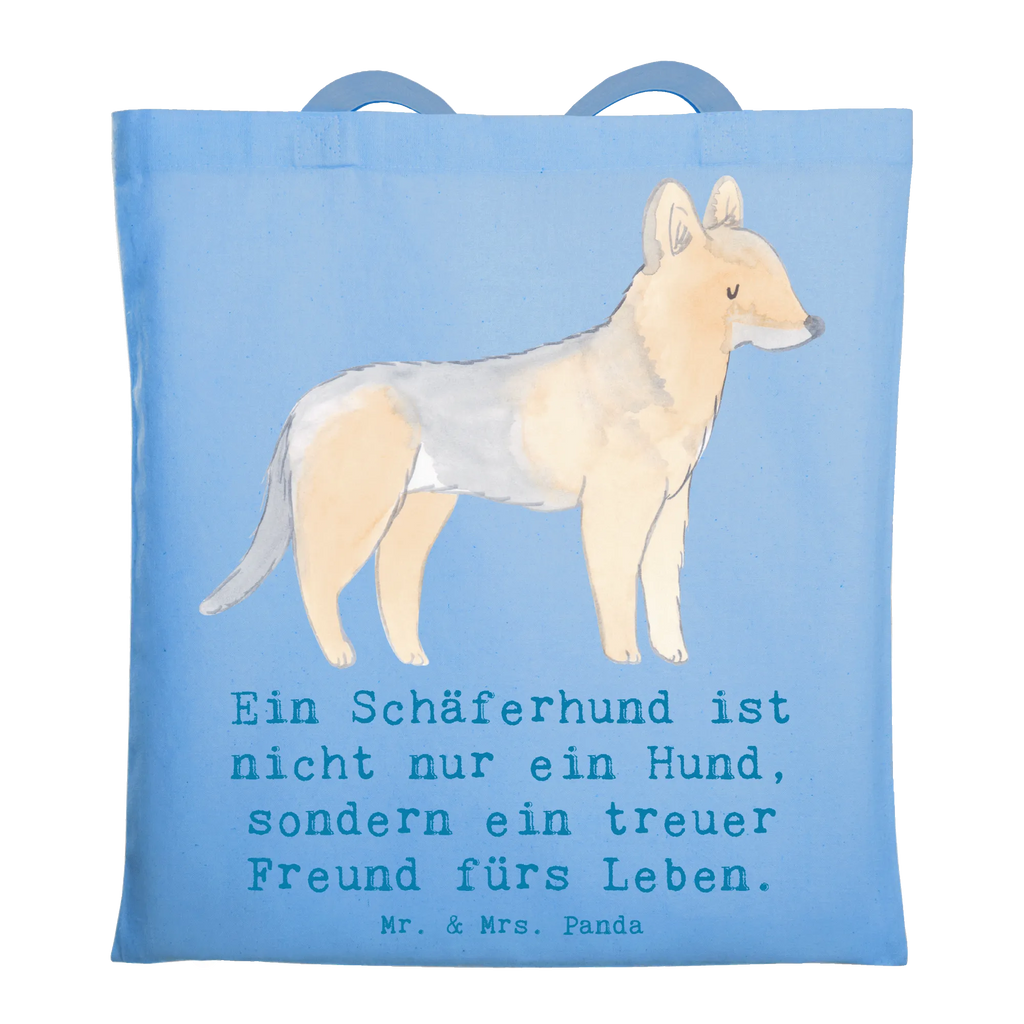 Tragetasche Schäferhund Freund Tasche, Jutebeutel, Einkaufstüte, Tragetasche, Stoffbeutel, Einkaufstasche, Badetasche, Beuteltasche, Schultertasche, Jutetasche, Stofftasche, Laptoptasche, Strandtasche, Umhängetasche, Shopper, Beutel, Hund, Hunderasse, Rassehund, Hundebesitzer, Geschenk, Tierfreund, Schenken, Welpe
