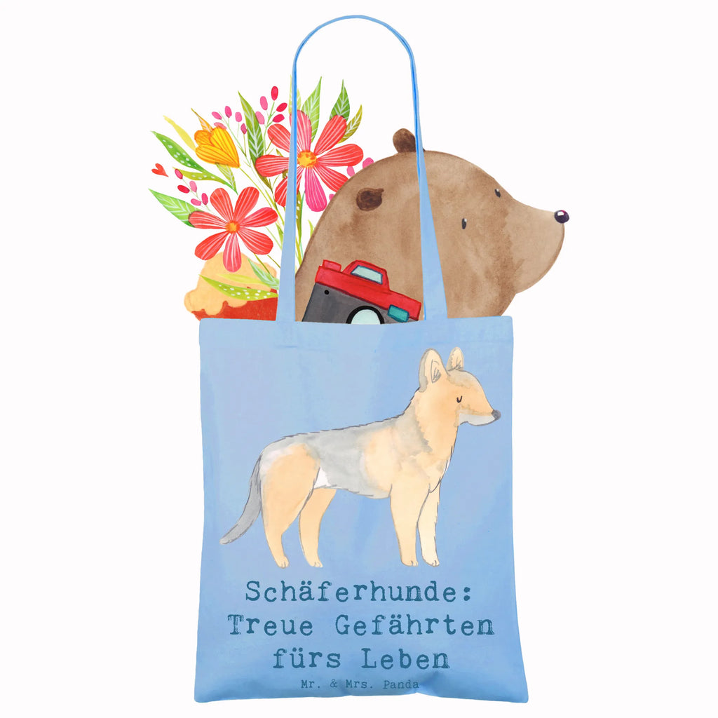 Tote bag Schäferhunde: Treue Gefährten fürs Leben Stoffbeutel, Strandtasche, Tragetasche, Jutebeutel, Jutetasche, Schultertasche, Tasche, Laptoptasche, Stofftasche, Shopper, Umhängetasche, Einkaufstüte, Beutel, Badetasche, Beuteltasche, Einkaufstasche, Hund, Hunderasse, Rassehund, Hundebesitzer, Geschenk, Tierfreund, Schenken, Welpe