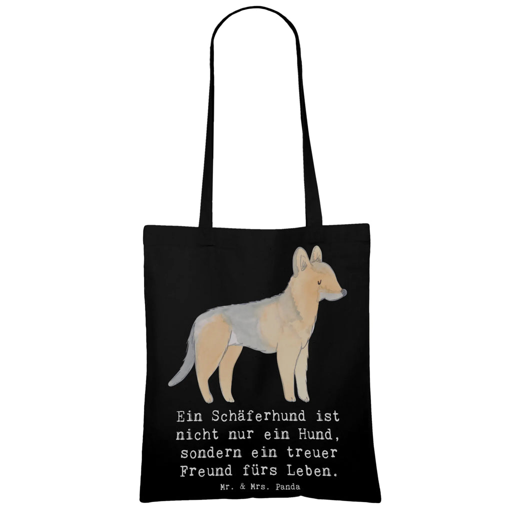 Tragetasche Schäferhund Freund Tasche, Jutebeutel, Einkaufstüte, Tragetasche, Stoffbeutel, Einkaufstasche, Badetasche, Beuteltasche, Schultertasche, Jutetasche, Stofftasche, Laptoptasche, Strandtasche, Umhängetasche, Shopper, Beutel, Hund, Hunderasse, Rassehund, Hundebesitzer, Geschenk, Tierfreund, Schenken, Welpe