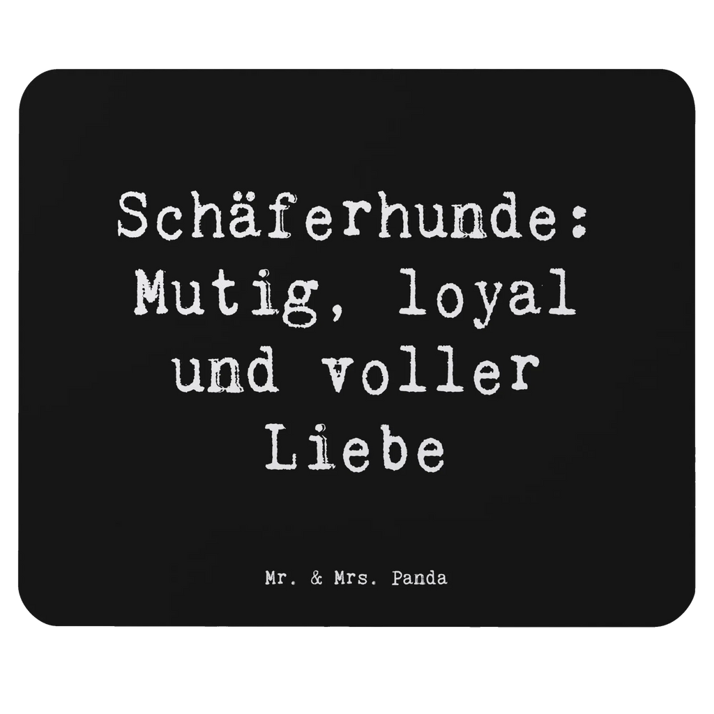 Mouse mat Saying Schäferhunde: Mutig, loyal und voller Liebe Computer zubehör, Arbeitszimmer, Mauspad, Mousepad, Mauspad Büro, Designer Mauspad, Einzigartiges Mauspad, Büroausstattung, PC Zubehör, Mausunterlage, Hund, Hunderasse, Rassehund, Hundebesitzer, Geschenk, Tierfreund, Schenken, Welpe