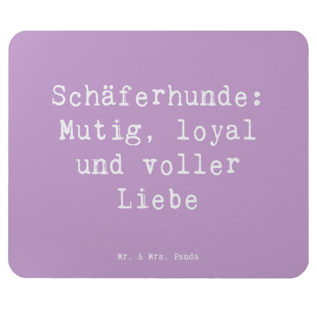 Mouse mat Saying Schäferhunde: Mutig, loyal und voller Liebe Computer zubehör, Arbeitszimmer, Mauspad, Mousepad, Mauspad Büro, Designer Mauspad, Einzigartiges Mauspad, Büroausstattung, PC Zubehör, Mausunterlage, Hund, Hunderasse, Rassehund, Hundebesitzer, Geschenk, Tierfreund, Schenken, Welpe