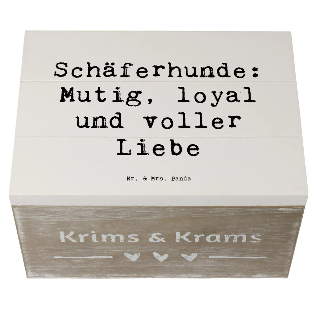 Holzkiste Spruch Schäferhunde Freundschaft Aufbewahrungsbox, Holzkiste, XXL, Truhe, Dekokiste, Schatzkiste, Geschenkdose, Erinnerungskiste, Schatulle, Erinnerungsbox, Geschenkbox, Kiste, Hund, Hunderasse, Rassehund, Hundebesitzer, Geschenk, Tierfreund, Schenken, Welpe