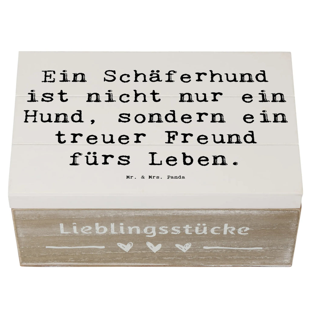 Holzkiste Spruch Schäferhund Freund XXL, Holzkiste, Geschenkdose, Erinnerungskiste, Schatzkiste, Erinnerungsbox, Truhe, Aufbewahrungsbox, Geschenkbox, Kiste, Schatulle, Dekokiste, Hund, Hunderasse, Rassehund, Hundebesitzer, Geschenk, Tierfreund, Schenken, Welpe
