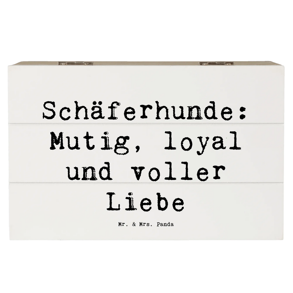 Holzkiste Spruch Schäferhunde Freundschaft Aufbewahrungsbox, Holzkiste, XXL, Truhe, Dekokiste, Schatzkiste, Geschenkdose, Erinnerungskiste, Schatulle, Erinnerungsbox, Geschenkbox, Kiste, Hund, Hunderasse, Rassehund, Hundebesitzer, Geschenk, Tierfreund, Schenken, Welpe