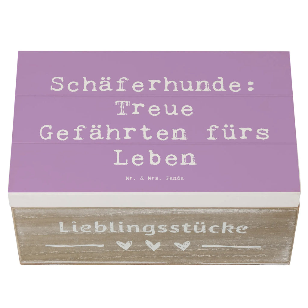 Wooden chest Saying Schäferhunde: Treue Gefährten fürs Leben XXL, Geschenkdose, Dekokiste, Erinnerungsbox, Schatulle, Geschenkbox, Aufbewahrungsbox, Erinnerungskiste, Holzkiste, Schatzkiste, Truhe, Kiste, Hund, Hunderasse, Rassehund, Hundebesitzer, Geschenk, Tierfreund, Schenken, Welpe