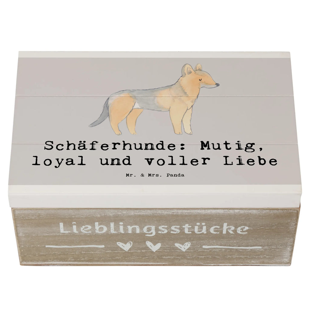 Wooden chest Schäferhunde: Mutig, loyal und voller Liebe Erinnerungskiste, Dekokiste, Truhe, Kiste, Geschenkbox, Erinnerungsbox, Geschenkdose, Schatzkiste, Aufbewahrungsbox, Holzkiste, XXL, Schatulle, Hund, Hunderasse, Rassehund, Hundebesitzer, Geschenk, Tierfreund, Schenken, Welpe