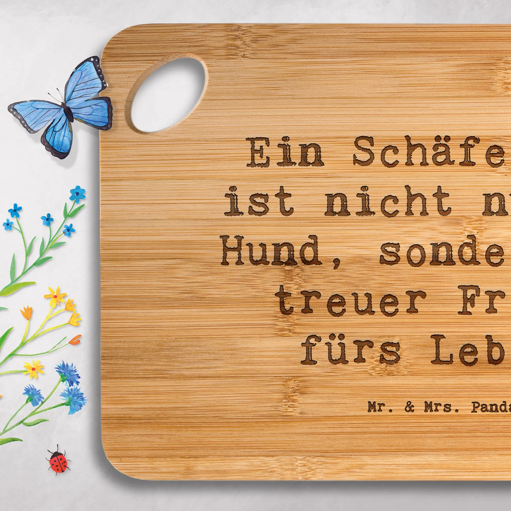 Brett Spruch Schäferhund Freund Brett, Servierbrett, Holzbrett, Frühstücksbrett, Hackbrett, Küchenbrett, Holzbrettchen, Schneidebrett, Hund, Hunderasse, Rassehund, Hundebesitzer, Geschenk, Tierfreund, Schenken, Welpe