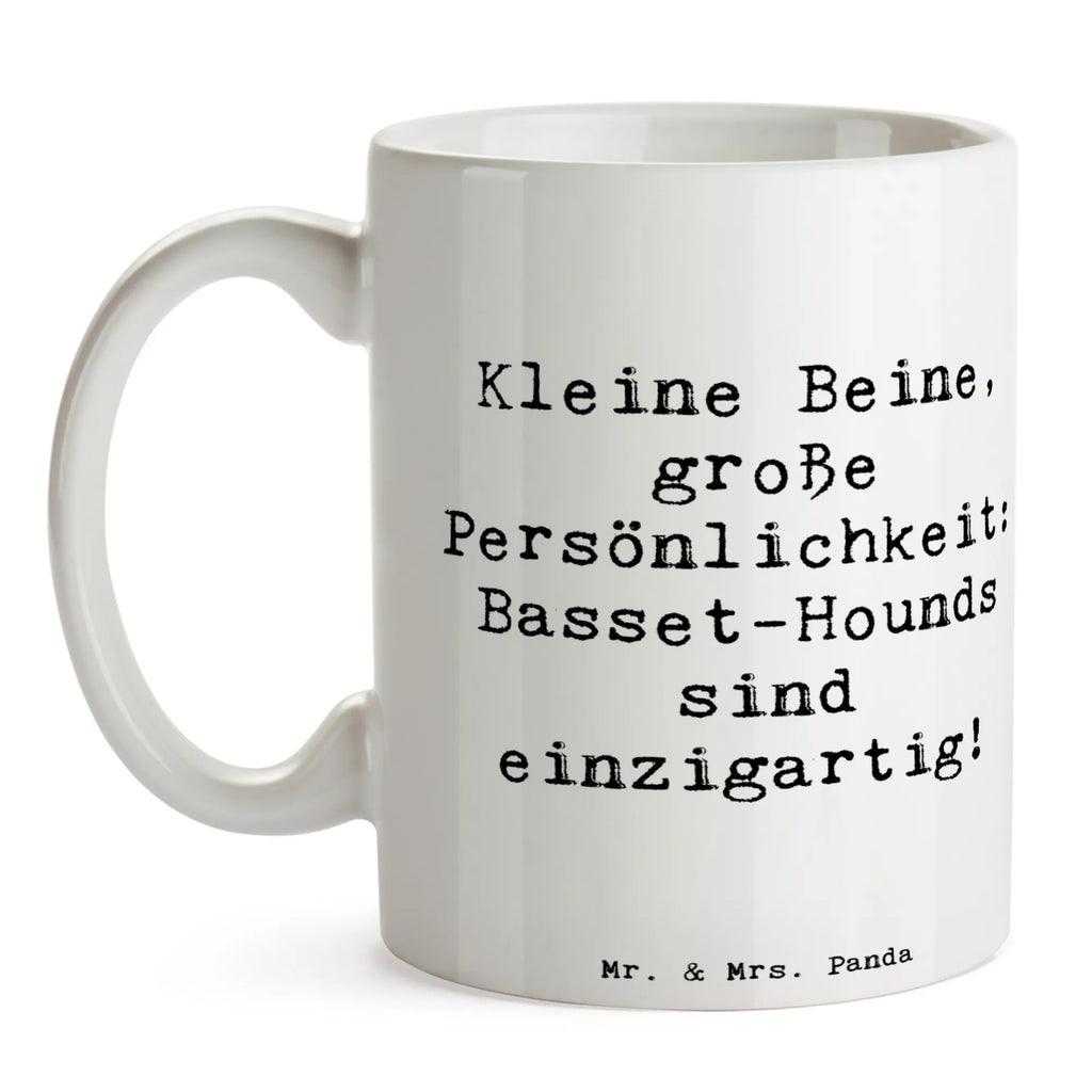 Mug Saying Kleine Beine, große Persönlichkeit: Basset-Hounds sind einzigartig! Geschenktasse, Porzellantasse, Bürotasse, Tasse mit Motiven, Tasse mit Zitaten, Keramiktasse, Tasse, Kaffeetasse, Teetasse, Hund, Hunderasse, Rassehund, Hundebesitzer, Geschenk, Tierfreund, Schenken, Welpe