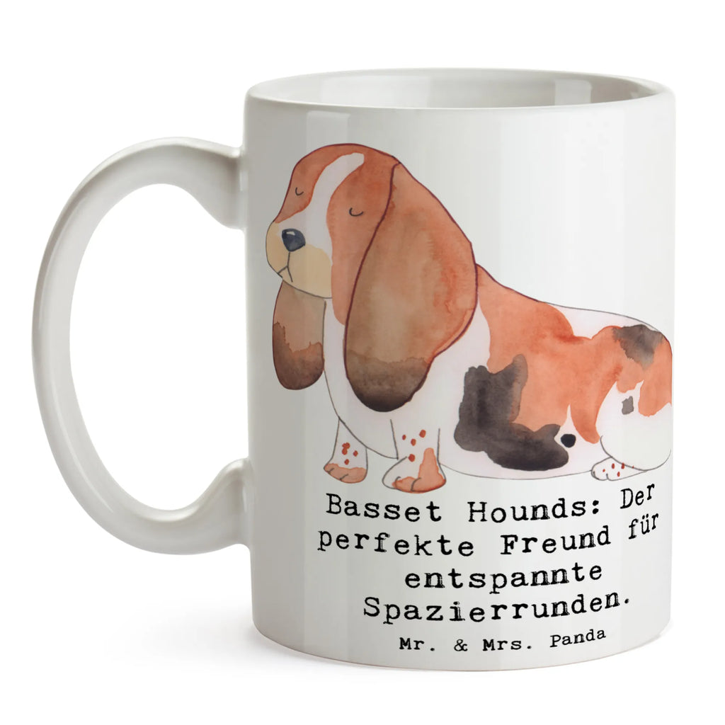 Tasse Basset Hound Freund Geschenktasse, Bürotasse, Porzellantasse, Keramiktasse, Kaffeetasse, Teetasse, Tasse mit Zitaten, Tasse mit Motiven, Tasse, Hund, Hunderasse, Rassehund, Hundebesitzer, Geschenk, Tierfreund, Schenken, Welpe