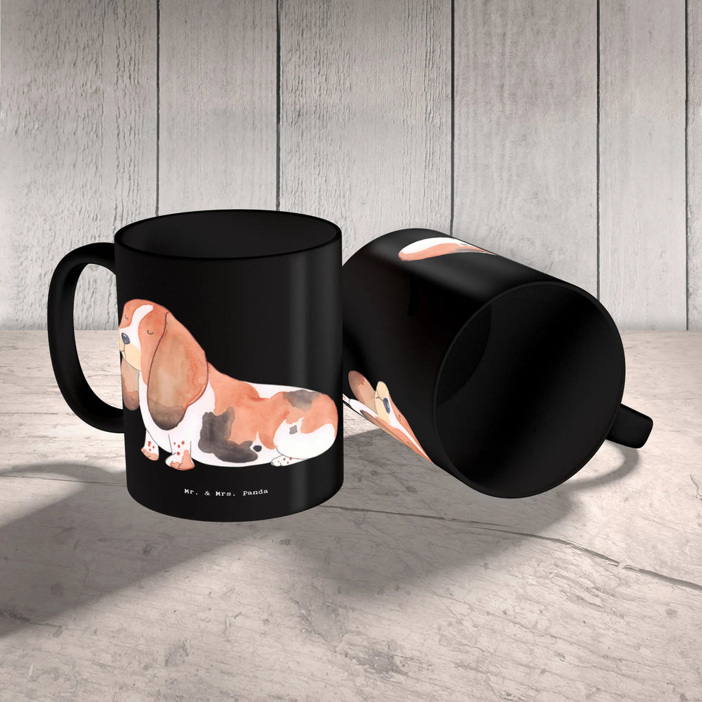 Tasse Basset Hound Freund Geschenktasse, Bürotasse, Porzellantasse, Keramiktasse, Kaffeetasse, Teetasse, Tasse mit Zitaten, Tasse mit Motiven, Tasse, Hund, Hunderasse, Rassehund, Hundebesitzer, Geschenk, Tierfreund, Schenken, Welpe