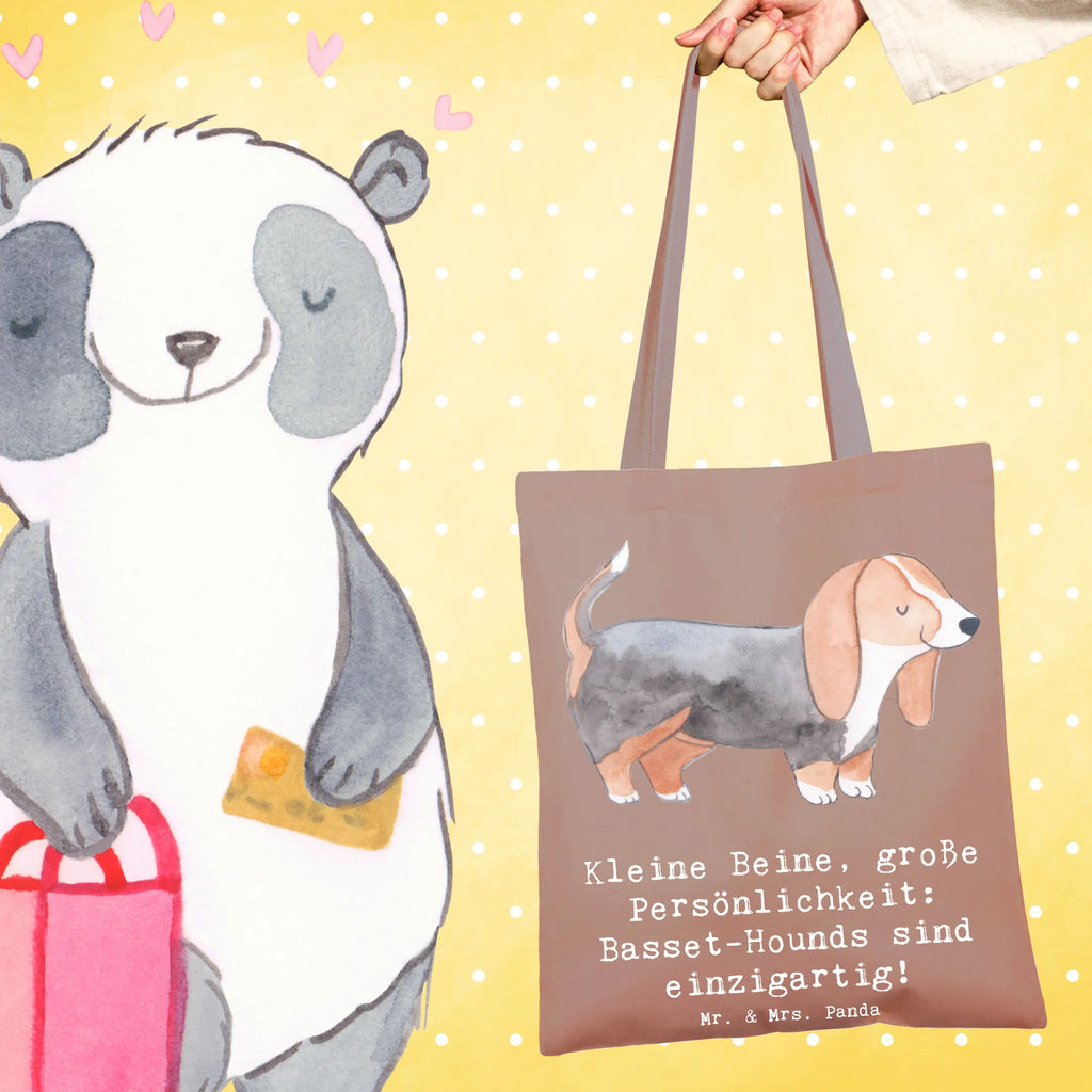 Tote bag Kleine Beine, große Persönlichkeit: Basset-Hounds sind einzigartig! Strandtasche, Einkaufstüte, Tasche, Laptoptasche, Umhängetasche, Schultertasche, Jutetasche, Stoffbeutel, Beutel, Tragetasche, Beuteltasche, Jutebeutel, Shopper, Stofftasche, Badetasche, Einkaufstasche, Hund, Hunderasse, Rassehund, Hundebesitzer, Geschenk, Tierfreund, Schenken, Welpe