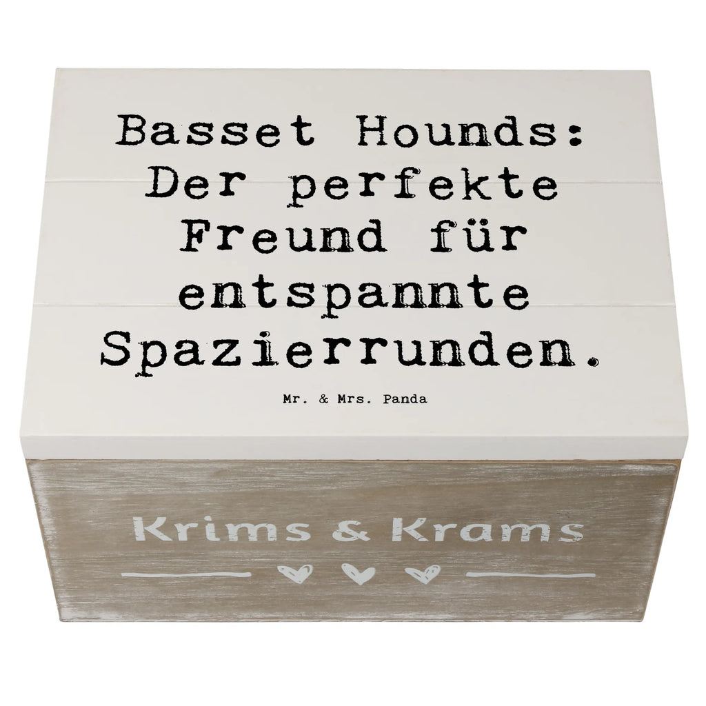 Wooden chest Saying Basset Hounds: Der perfekte Freund für entspannte Spazierrunden. XXL, Schatulle, Truhe, Erinnerungskiste, Dekokiste, Geschenkdose, Aufbewahrungsbox, Schatzkiste, Holzkiste, Geschenkbox, Erinnerungsbox, Kiste, Hund, Hunderasse, Rassehund, Hundebesitzer, Geschenk, Tierfreund, Schenken, Welpe