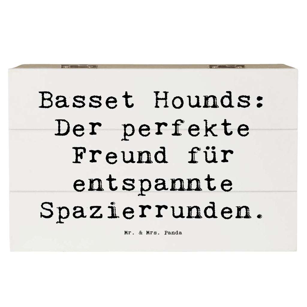 Wooden chest Saying Basset Hounds: Der perfekte Freund für entspannte Spazierrunden. XXL, Schatulle, Truhe, Erinnerungskiste, Dekokiste, Geschenkdose, Aufbewahrungsbox, Schatzkiste, Holzkiste, Geschenkbox, Erinnerungsbox, Kiste, Hund, Hunderasse, Rassehund, Hundebesitzer, Geschenk, Tierfreund, Schenken, Welpe