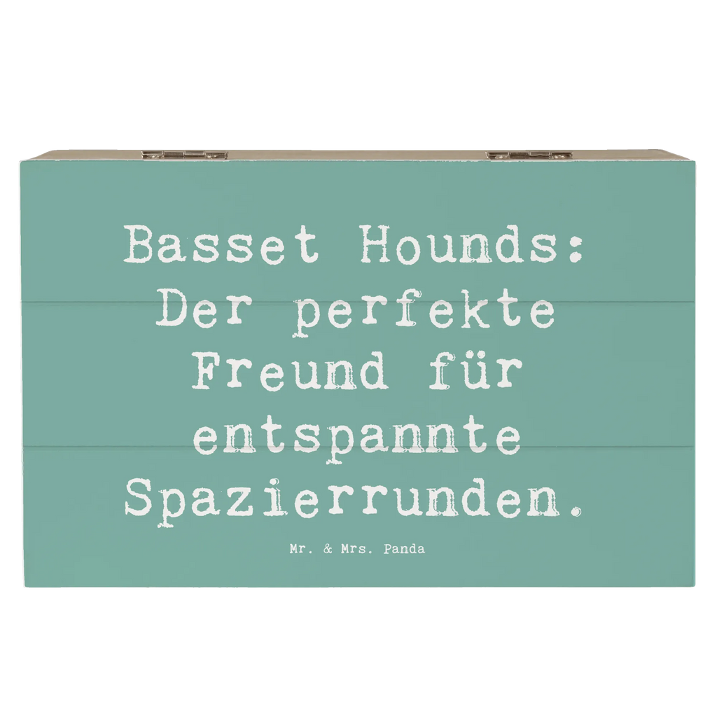 Wooden chest Saying Basset Hounds: Der perfekte Freund für entspannte Spazierrunden. XXL, Schatulle, Truhe, Erinnerungskiste, Dekokiste, Geschenkdose, Aufbewahrungsbox, Schatzkiste, Holzkiste, Geschenkbox, Erinnerungsbox, Kiste, Hund, Hunderasse, Rassehund, Hundebesitzer, Geschenk, Tierfreund, Schenken, Welpe