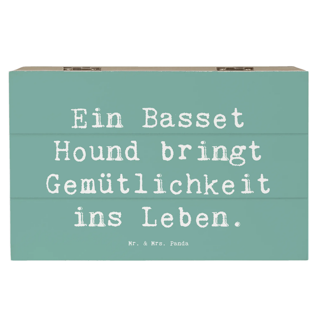 Holzkiste Spruch Basset Hound Gemütlichkeit Geschenkdose, Kiste, Holzkiste, Dekokiste, Geschenkbox, Schatulle, XXL, Erinnerungsbox, Schatzkiste, Truhe, Aufbewahrungsbox, Erinnerungskiste, Hund, Hunderasse, Rassehund, Hundebesitzer, Geschenk, Tierfreund, Schenken, Welpe