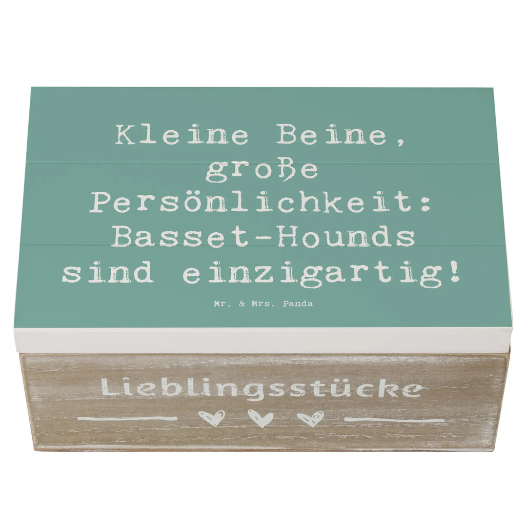 Holzkiste Spruch Basset Hound Persönlichkeit Erinnerungskiste, Erinnerungsbox, Geschenkbox, Truhe, XXL, Aufbewahrungsbox, Dekokiste, Schatzkiste, Schatulle, Holzkiste, Geschenkdose, Kiste, Hund, Hunderasse, Rassehund, Hundebesitzer, Geschenk, Tierfreund, Schenken, Welpe